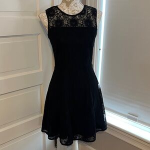 Size 4 Banana Republic Black Lace Dress